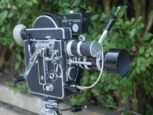 Bolex reflex cine camera - bolex, /