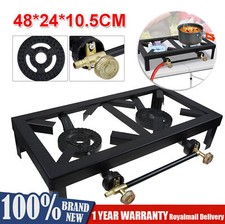 Portable Double Burner Cast