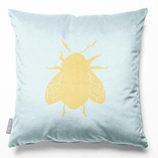 Luxury Designer Eco-Velvet Filled UK Cushion UK For Sofa Bee Many Colours Sizes