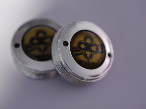 Ciocc gold crankset - dust, caps