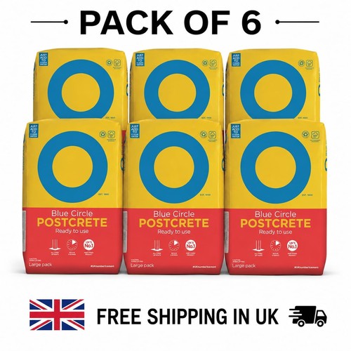 20kg blue circle postcrete - 20kg,