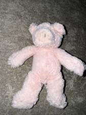 Vintage Pig Plush Soft Fluffy
