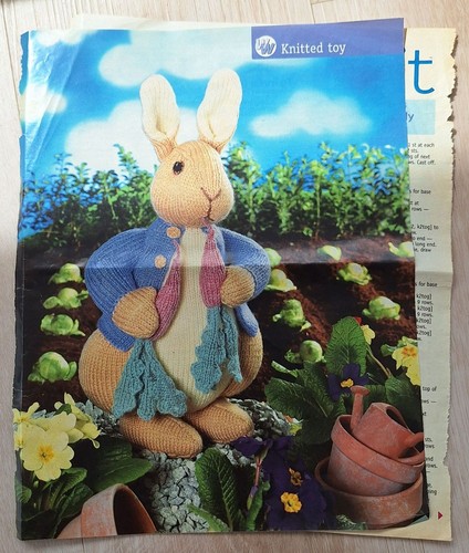 Vintage knitting pattern peter - vintage,