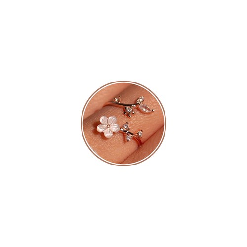 Gold birthstone rings - gold,
