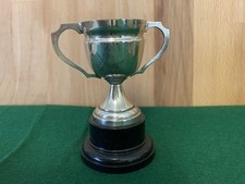  vintage silver plate trophy