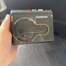 Goodmans MX 237 Personal Stereo Cassette Player.. Retro
