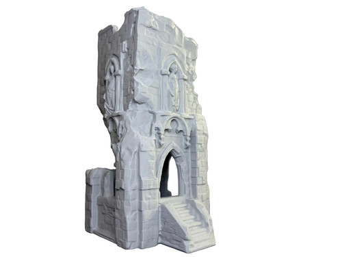 Battle ruined tower medieval - battle,