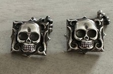 Stephen Webster Skull Cufflinks