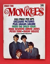 Meet the Monkees 1967 Magazine Daily Mirror Newspapers LTD
