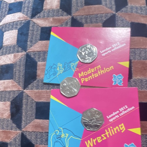 London 2012 olympic 50p coin - olympic,