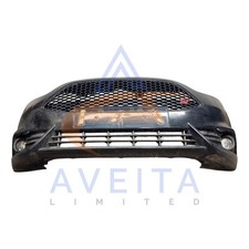 FORD FIESTA 12-17 MK7 Facelift Panther Black ST Front Bumper
