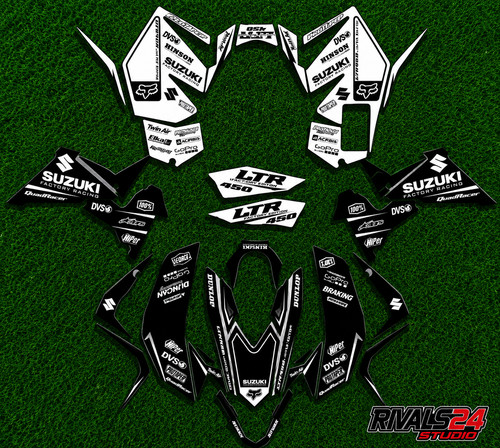 Suzuki ltr 450 atv - , stickers