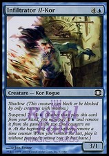 Infiltrator il-Kor 2x FOIL FUT MTG Future Sight Common NM+ blue
