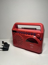 Bush Wave Pink CD AUX FM Radio