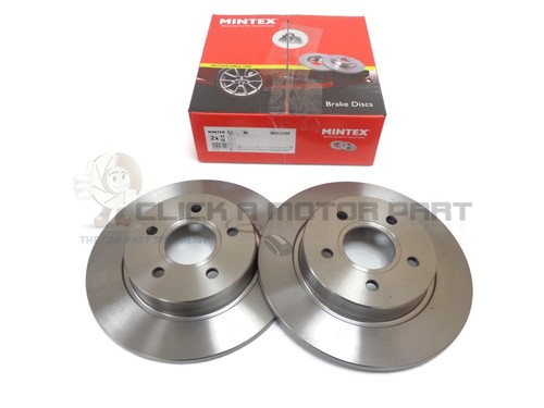 Mintex rear brake discs set - 2,