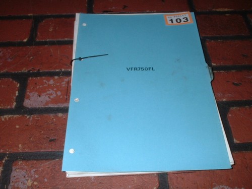 Genuine honda vfr750 - honda,