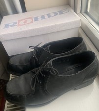 Rohde Womens Black Leather