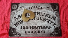 Wooden black ouija board - black,