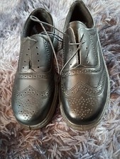 Tiger Steel Brogues Steel Toe Cap Black Size 7 Never Worn