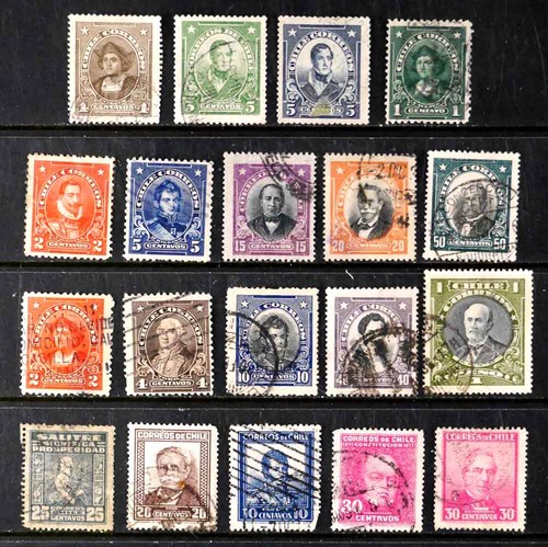 Chile classic era stamps - classic,