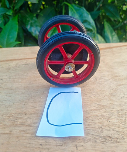 Mamod steam roadster rear - steam,