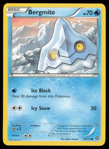 Bergmite 114 common - bergmite, 36/114