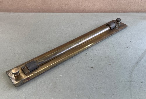 Ww2 brass rolling ruler aston - brass,