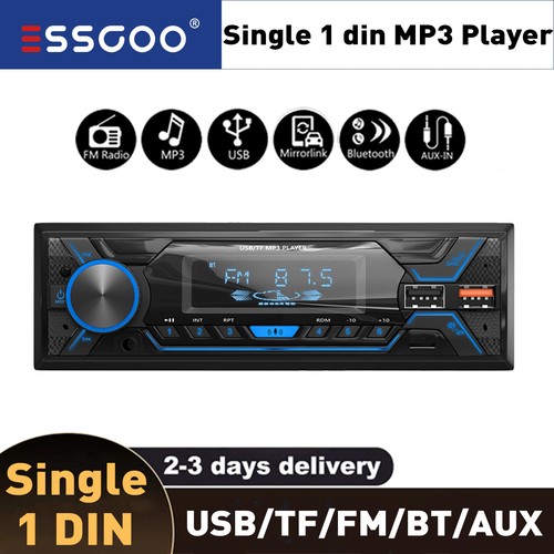 Single din car stereo radio - din,