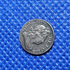 1718 Maundy Penny George I