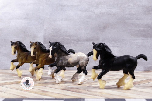 Breyer clydesdale - clydesdale, (g2)