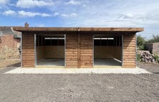 12x24 Super Heavy Duty Mobile Field Shelter On Treated Timber Skids