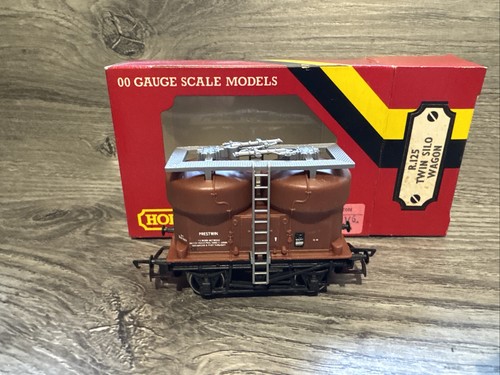 Hornby r125 twin silo wagon - r125,