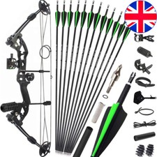 Compound bow 12x carbon - bow, arrows