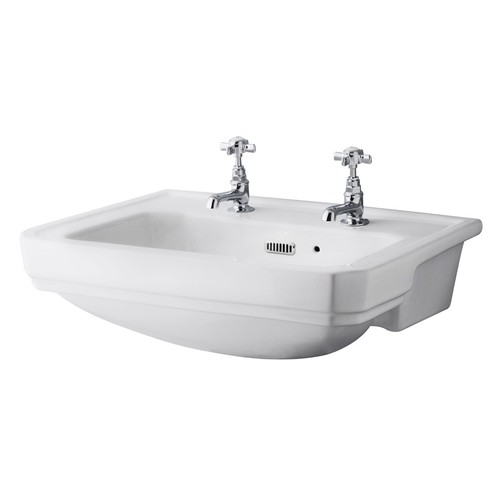Nuie semi recessed wash basin - wash,