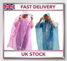Waterproof Rain Poncho Hooded