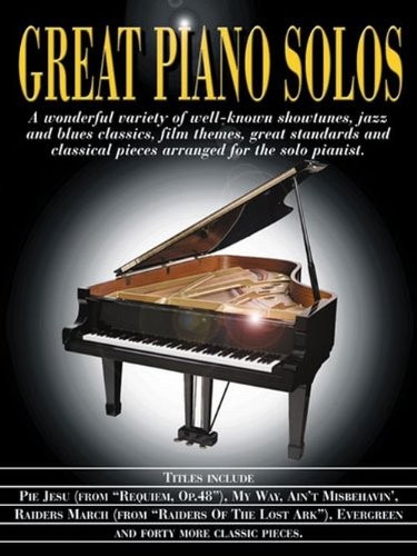 Great piano solos paperback - piano,