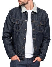  Lee Quality Blue Denim Sherpa