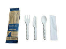 Bagasse Eco- Friendly 4 in 1