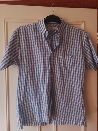 Men blue and white - blue,