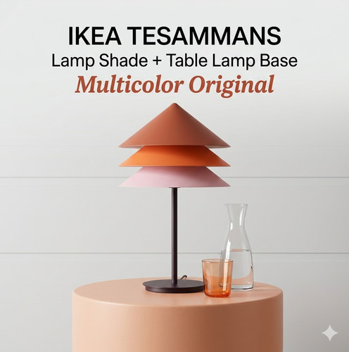 Ikea tesammans lamp shade - ikea, +