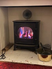 Gazco Stockton 5 Log Effect Gas Fire. Balanced Flue.