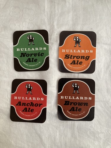 Four vintage bullards ale - bullards,