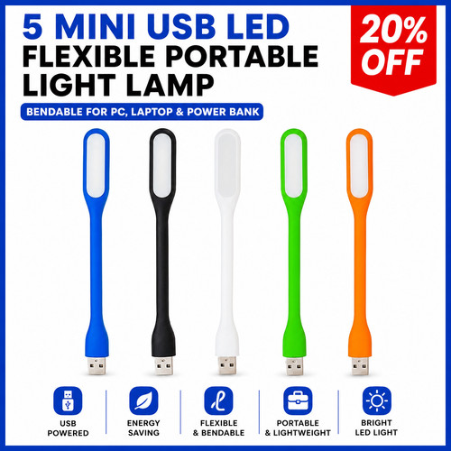 Mini usb led flexible - mini,