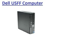 WINDOWS 7 Dell Optiplex 780 USFF COMPUTER 4GB RAM 160GB HDD Serial Port