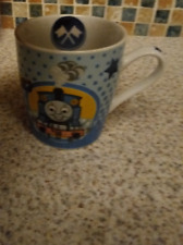 THOMAS TANK ENGINE MUG 8CM DIAM X 9CM HIGH 2010 GULLANE BLUE