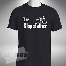 Kloppfather T-Shirt Jurgen Klopp Inspired Liverpool Funny Glasses Godfather