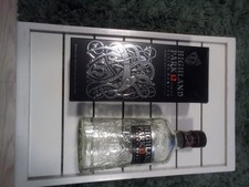 Empty Highland Park - Viking honour, 12 year old Malt Whisky Bottle And Box