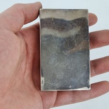 Antique Large Silver Matchbox