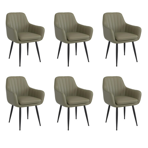 Set sage green faux - of,