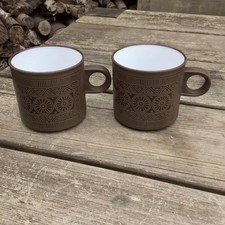 Vintage Retro Hornsea Brown